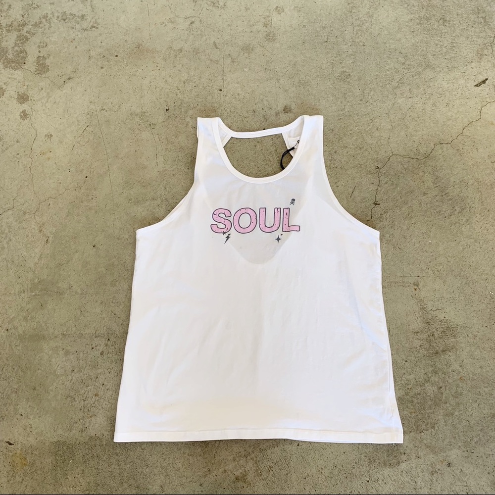 soulcycle NWT Sophie Double Twist Tank